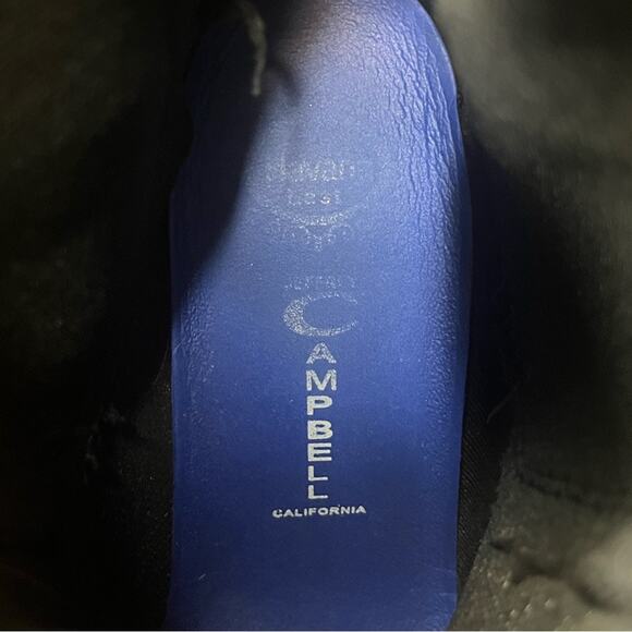 JEFFREY CAMPBELL Matte Black Rainy‎ Day Rain Boots Women's Size 7 - Picture 6 of 7